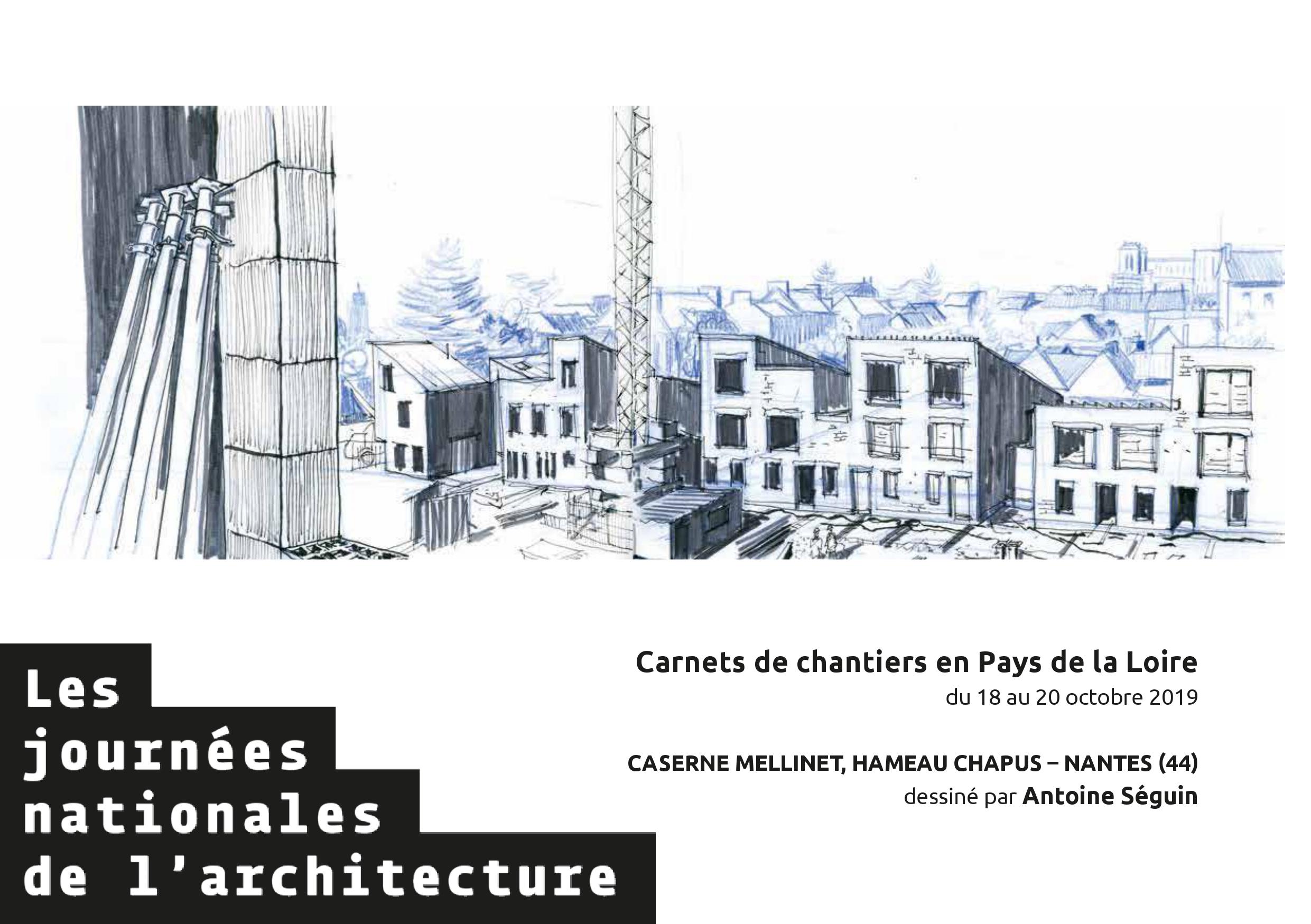 Carnet MELLINET - Les Journées Nationales de l'architecture